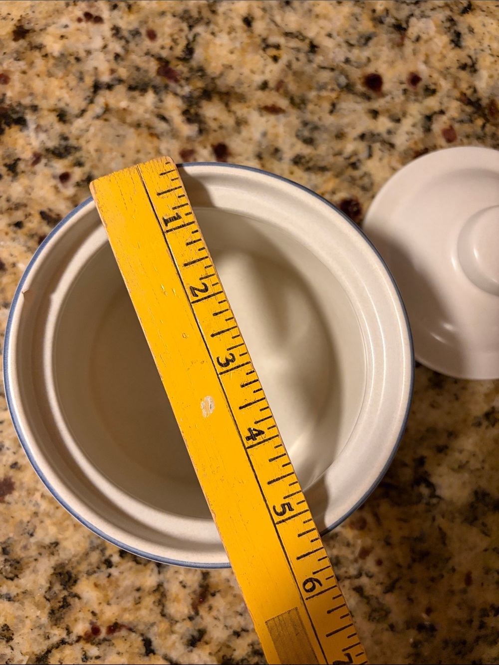 Pfaltzgraff USA Yorktown Stoneware Butter Tub - Picture 8 of 9
